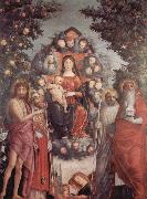 Andrea Mantegna Trivulzio Madonna Sweden oil painting artist
